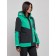 Ski jacket women's, size 44, green color