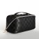 Cosmetic bag-sulf on lightning, black color