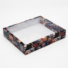 Box the team cover is, with the window, 