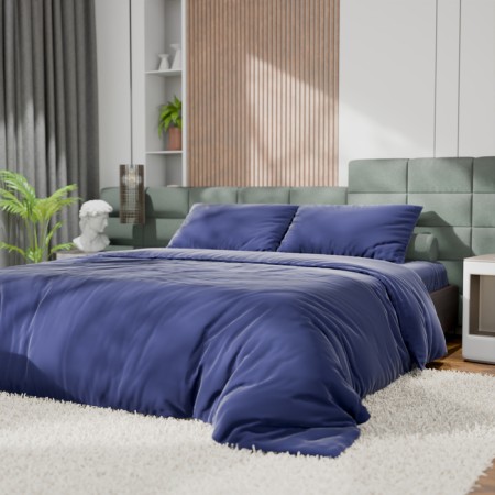 Bedding Ethel 2SP Tencel 180*210cm, 220*245cm, 50*70cm-2pcs, blue color blue