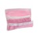 Pillow - ARGO lining, children's, on a seat belt, pink 29x11x9 cm