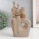 Souvenir Polystone Vazon "Sandless people. Vesse of love" 24x14.5x6 cm