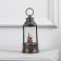 LED figure “Lantern with Santa Claus” 11 × 21 × 11 cm, plastic, AAX3 batteries (not in the kit), USB, glow warm white