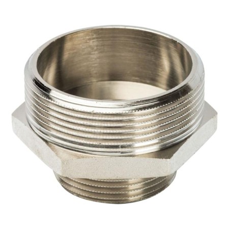 Nipple transition stout SFT-0004-002114, 2 "x1 1/4", outer thread, nickel-plated brass-1