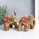 Souvenir Ceramics "Indian Elephants" set 2 pcs 8x14x10 cm 7.5x14x14 cm