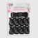 Fastx 20 mm, load up to 15 kg, 10 pcs, black color