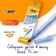 A set of ballpoint pens 4 pieces of BIC "Round stic Classic", 1.0 mm node, average letter, blue ink
