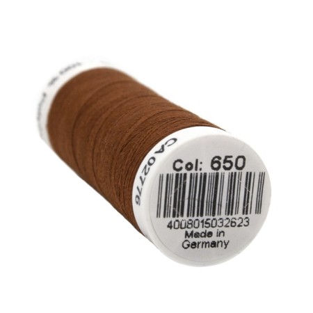 SEW-HALL thread for all materials, 200 m, 748277 (650 golden chestnut)-1