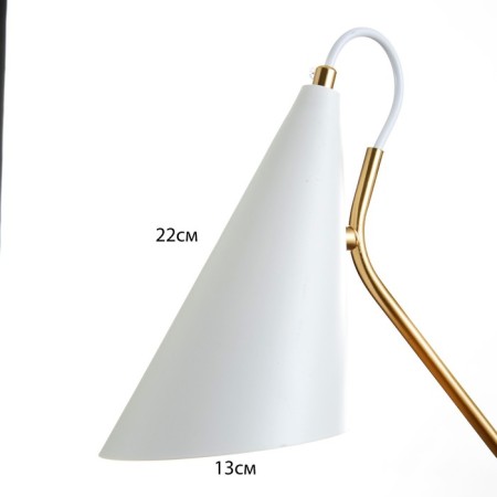 Bra "Svein" E27 40W White and Mednaya 12x27.5x28 cm-4
