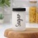 Glass Bank for Folding Products "Classic", 660 ml, inscription mix