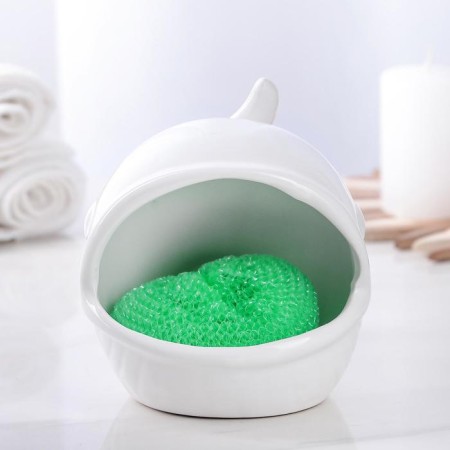 Kit sponge stand, white color-3