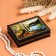 Casket "Lake Bank", 10 × 14 cm, lacquer miniature