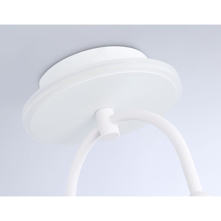 LED ceiling LED Ambrella Light, Linetech, FL66422, LED, 15 W, 1125LUM, 3000-6400K, white, gold-4