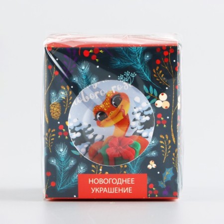 Christmas tree "Fairytale New Year", 6 cm-5