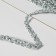 Decorative braid, 6 mm, 10 ± 1 m, silver color