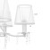 Chandelier 2148/5 E14 40W white 55x55x36 cm Bayerlux