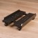 System unit stand on wheels, 20/30 - 45 cm, metal, plastic, black