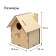 The birdhouse "Gnezdshko", 15.5 × 11.5 × 12 cm, Greengo