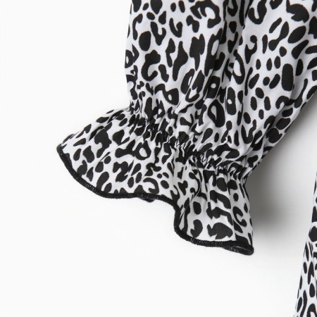 Children's dress KAFTAN "Leopard", size 34 (122-128 cm)-8
