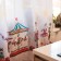 A set of curtains d/kitchen with grabbits "Nutcracker" 145x180cm-2 pcs., 100% p/e