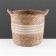 Storage basket with handles "Java", D280 S280 B260, natural, white
