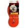 Kaponnoye zonik leash with latex thread, 5 m x 1.5 cm, orange