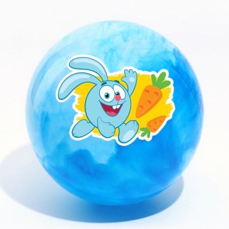 Ball children's mixes "Krosh", 22 cm, 60 g, marble, mix-2