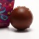 Chocolate bomb with marshmallow "Symbol of the year - snake" in a glass, 30 g