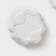Coffee pair of ceramic "chamomile", 2 items: 260 ml mug, saucer d = 17 cm, white color