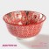 Basilnik ceramic shade "Javlon", 350 ml, d = 12 cm, red color