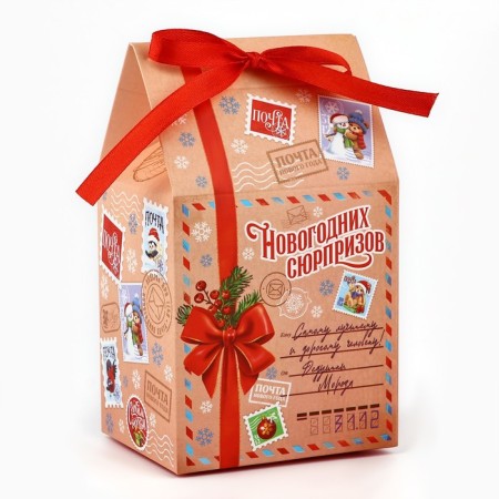 Packaging for confectionery "New Year's surprises", 8 x 10 x 16 cm, New Year-2