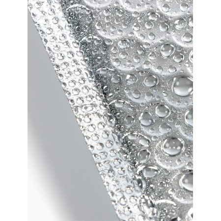 Package puff -up package, with a valve and an adhesive layer, 32x40+4 cm, p/e, 3 layers, metallizir-3
