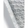 Package puff -up package, with a valve and an adhesive layer, 32x40+4 cm, p/e, 3 layers, metallizir