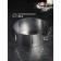 Baking and layout form with the size of the “Circle”, H-12 cm, D-25-50 cm