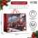 Laminated horizontal "holiday comes to us!", XL 49 × 40 × 19 cm