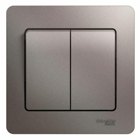 Switch Sche GSL001252 Glossa, SP, 10A, 2 keys,