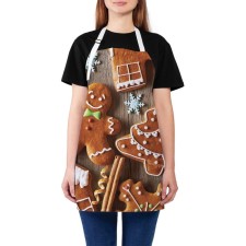 Apron of a kitchen with a photographic appendix 