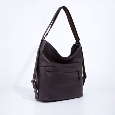 Love bag with lightning, brown color-2