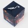 New Year. The box is folding, gift New Year's "New Year's Eve" 14 x 14 x 14 cm.