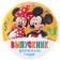 The exhaust icon "Graduate of the kindergarten" is 5.6 cm, with a ribbon, Mickey Mouse