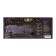 Kumo Fallen 2 K56 keyboard, game, wired, membrane, 114 keys, USB, subvy, black