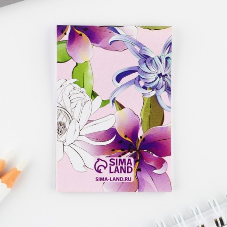 Gift set: notebook and keychain "Spring in the heart"-8
