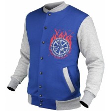 Bombber, sweatshirt without a hood, buttons, size XL