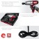 Gaikovert shock network bison GS-300 K, 350 W, 2000 rpm, 300 nm, cartridge 1/2 ", case