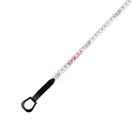 Roulette geodetic scrap, fiberlass tape, closed case, 20 m x 13 mm-4