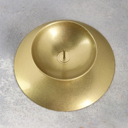 Gadal N "Gadal N" metal per candle, 7.3x3 cm, gold-2
