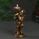 Climb "Angel" in the right hand, gold, 14x8x22 cm, for a candle d = 4 cm
