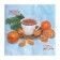 Fresco paper napkins Happy New Year Mandarins, 2 layers, 33*33 cm, 20 sheets