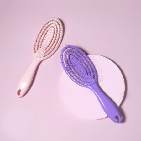 The comb is massage, ventilated, 7 × 23.5 cm, color mix-2