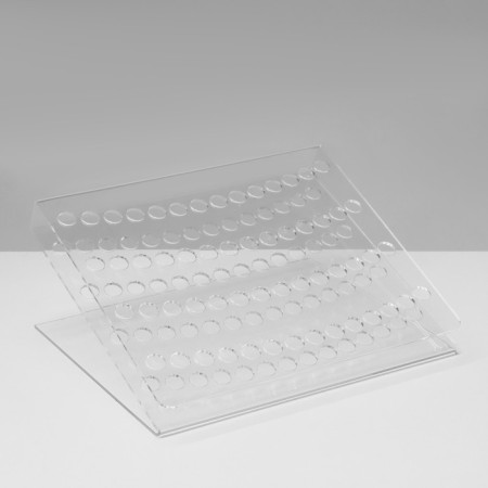 Standing for handles and pencils, 19 × 16 × 8 cm, 2 mm plexiglass, in a protective film-1